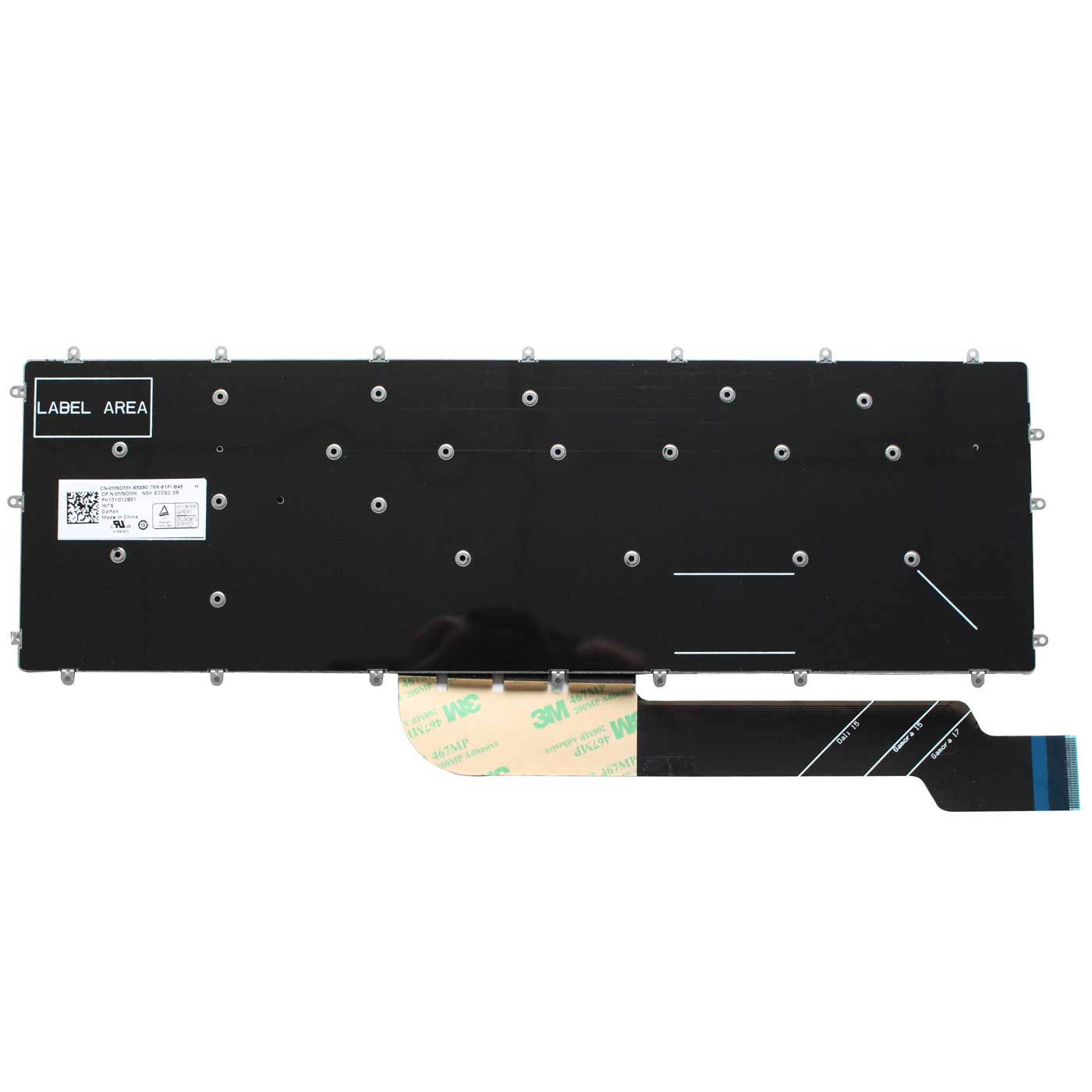 AUTENS Replacement US Keyboard for Dell Inspiron 3579 3583 3779 5565 5567 5570 5575 5587 7566 7567 7577 7588 5765 5767 5770 5775 7773 7778 7779 Laptop No Frame (No Backlight)