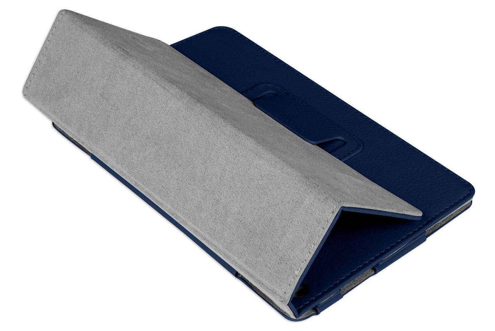 Hellfire Trading Magnetic PU Leather Case Cover for Lenovo MiiX 3 7.85" Tablet - Blue