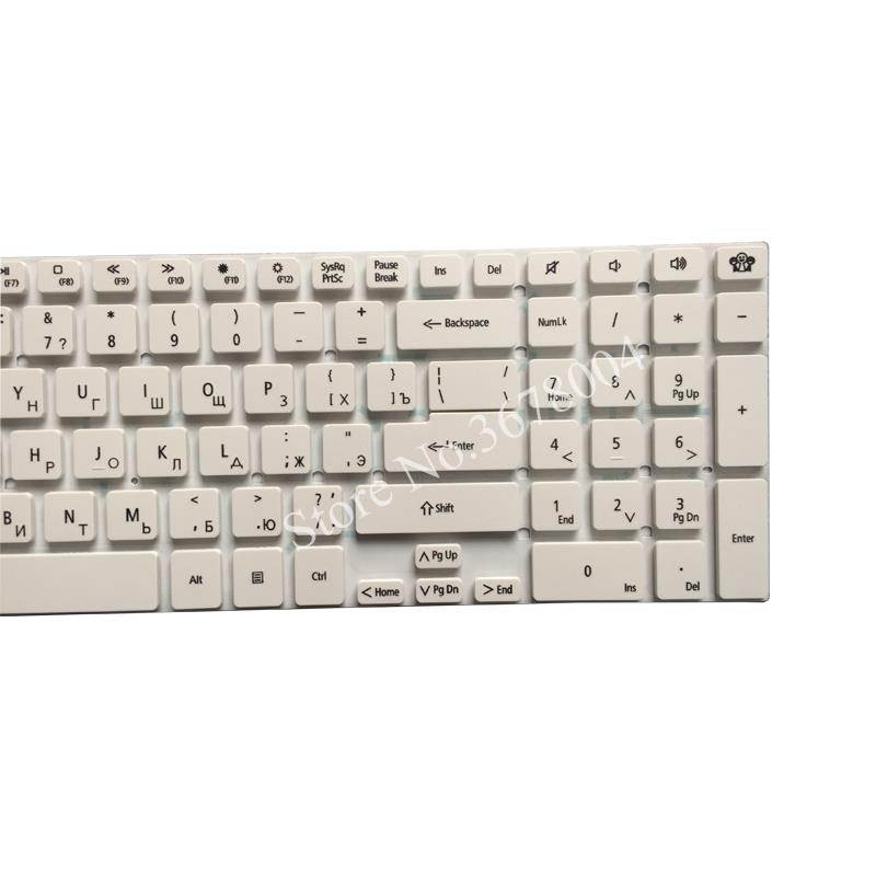 Russian Keyboard For Packard Bell Easynote TS13 TS13hr TS11 TS11hr TS44 LS11 LS13 TS44-SB V121702FS1 RU White Laptop keyboard