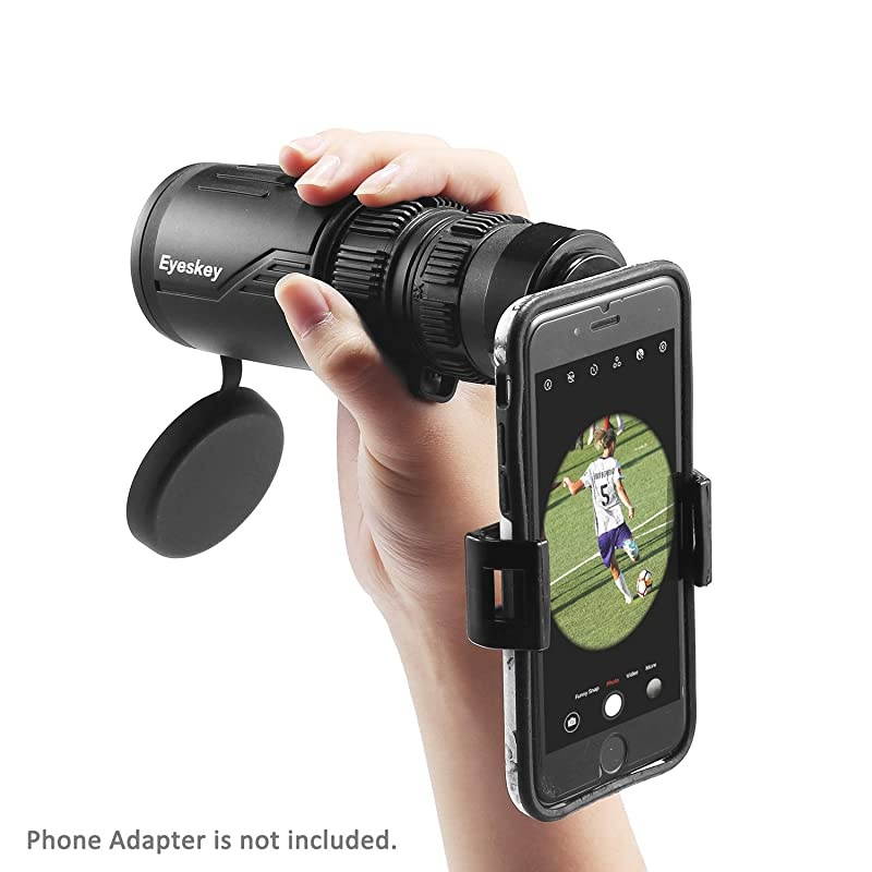 Seeker Pro HD Packet Monocular | Waterproof and FogProof | Optimized Clear Optics | Compact Size Theater Monoculars for Birding Travelling 824X42