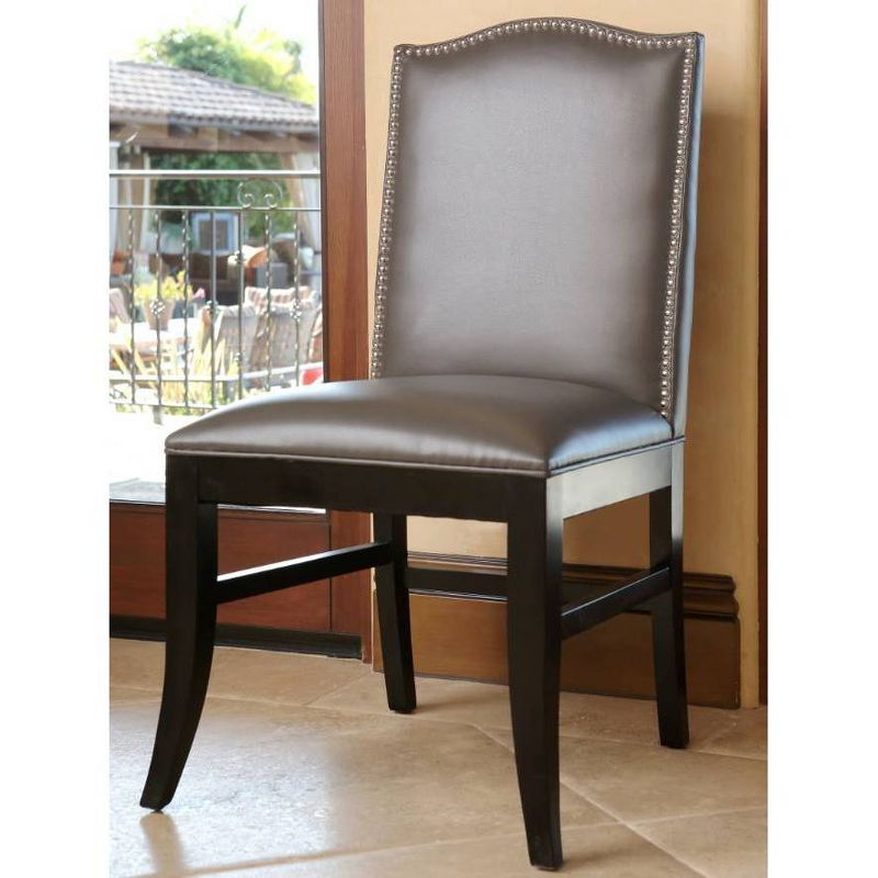 Dining Chair Wood/Gray - Abbyson Living