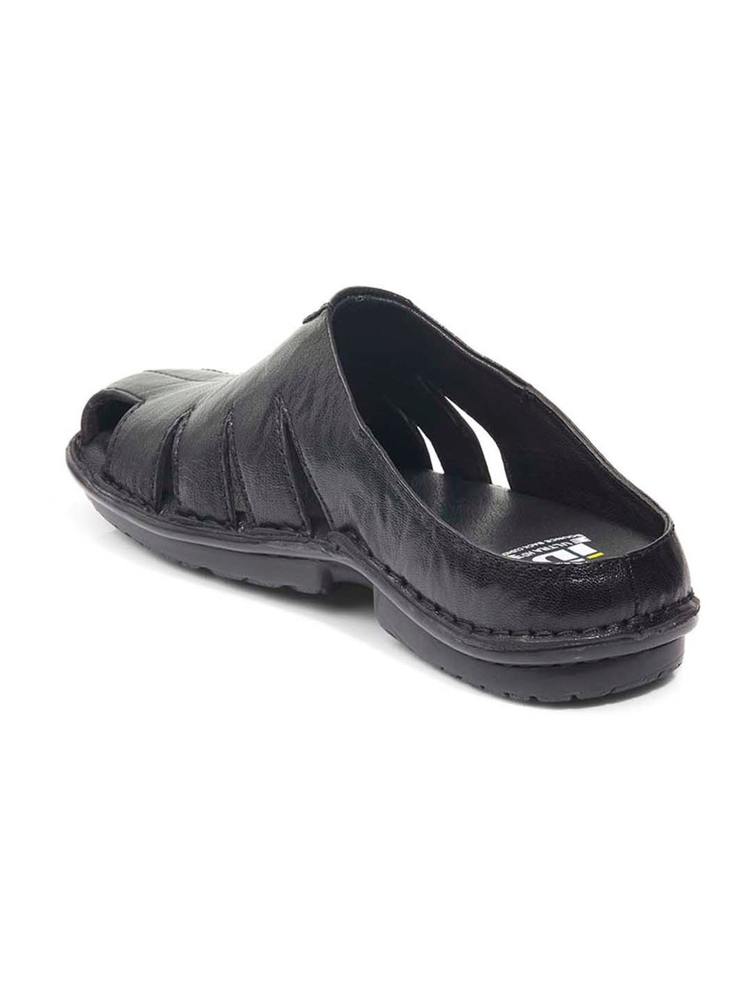 ID Men's Black Mule Shoes