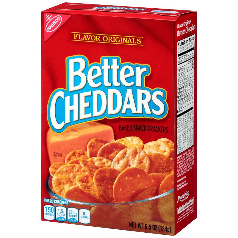 Better Cheddars Baked Snack Crackers - 6.5oz