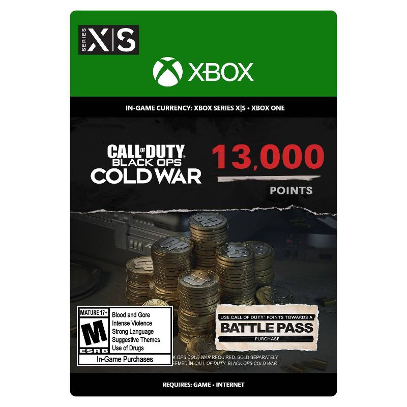 Call of Duty: Black Ops Cold War 13,000 Points - Xbox Series X|S/Xbox One (Digital)