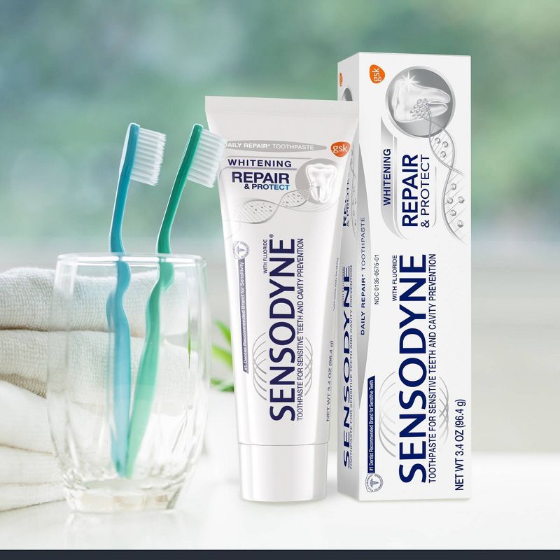 Sensodyne Repair & Protect Whitening Toothpaste - 3.4oz