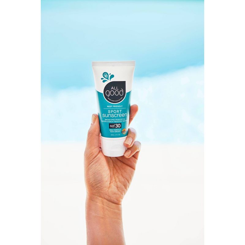 All Good Sport Sunscreen Lotion Water Resistant - SPF 30 - 3oz