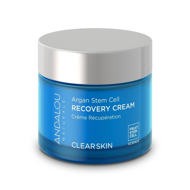 Andalou Naturals Clear Skin Argan Stem Cell Recovery Cream - 1.7oz
