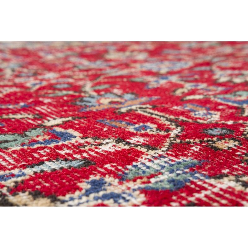 6'x9'10" Vintage One-of-a-Kind Wilford Rug Red - Revival Rugs