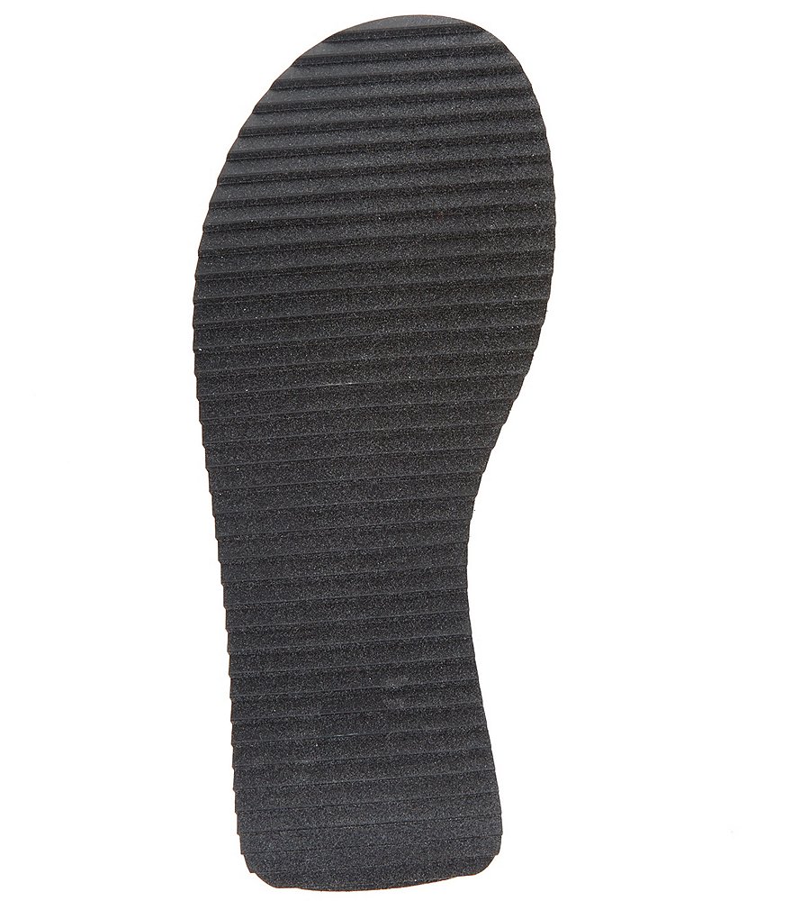 DKNY Mandy Logo Sport Fabric Platform Wedge Slides