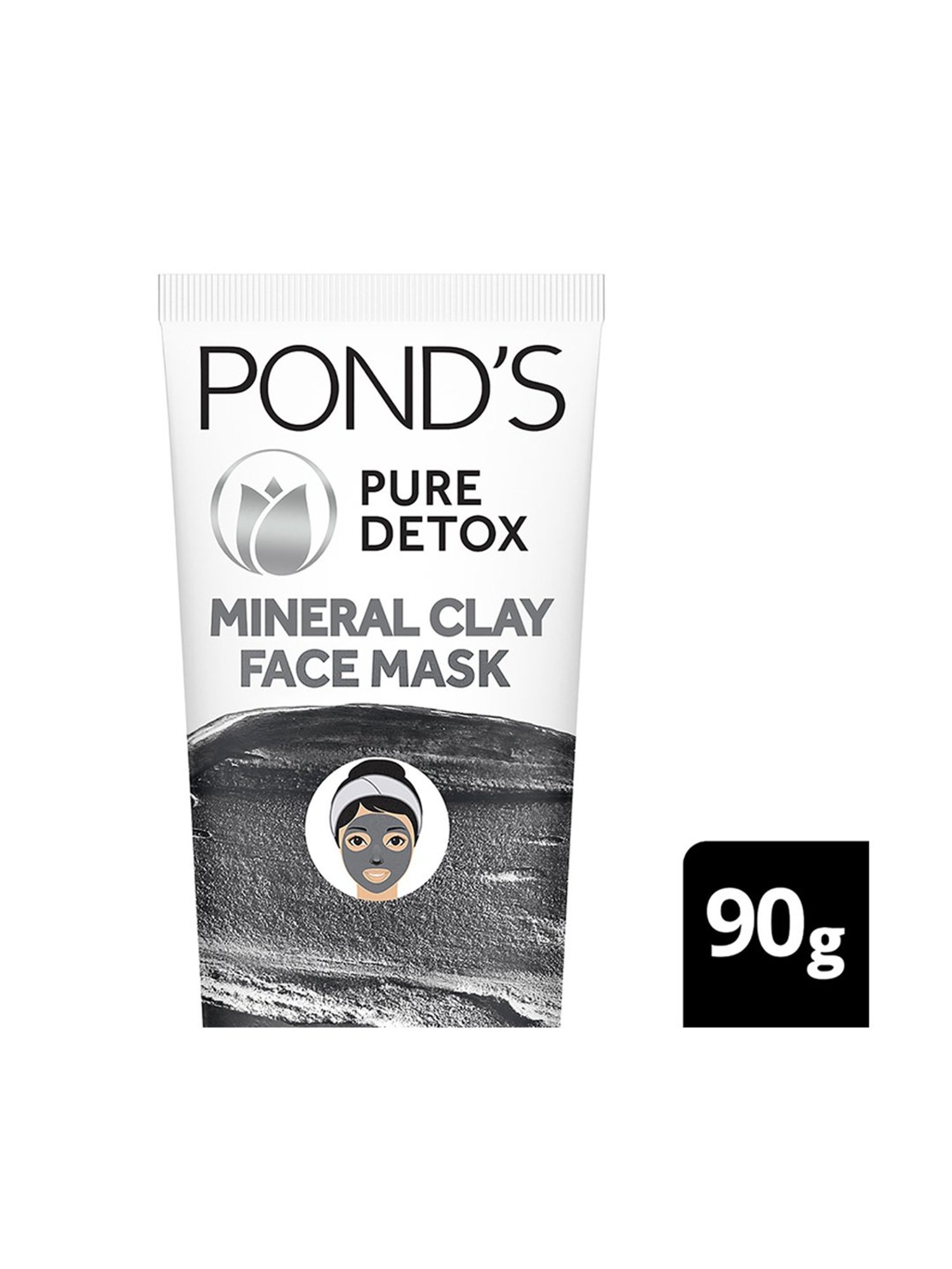 POND'S Pure Detox Mineral Clay Face Mask - 90 gm