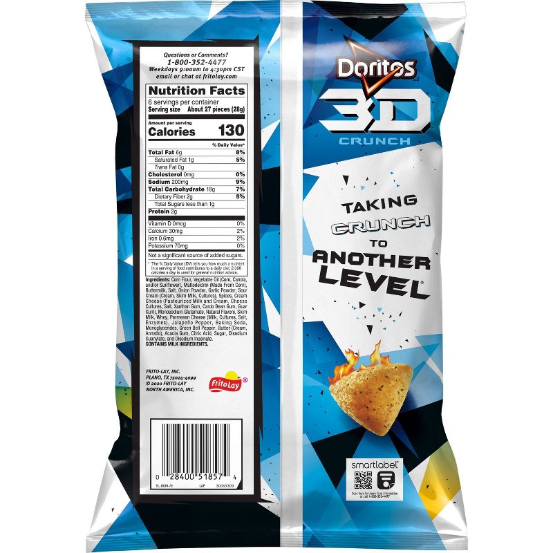 Doritos 3D Crunch Spicy Ranch - 6oz