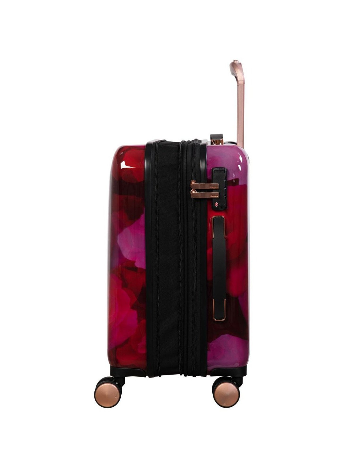 it luggage Sheen Maxy Rose Red Combo-24 & 20 inches Expandable Hardsided Luggage Trolley with TSA
