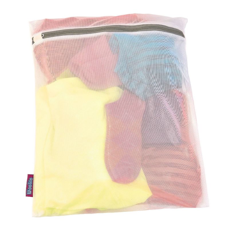 Woolite 4pk Active wear Wash Bag Set White/Gray