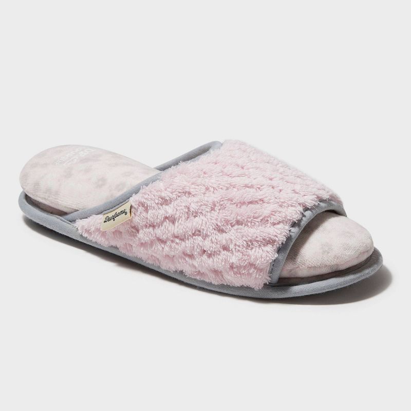 Women's Dearfoams Cloud Step Slide Slippers - Pink M (7-8)