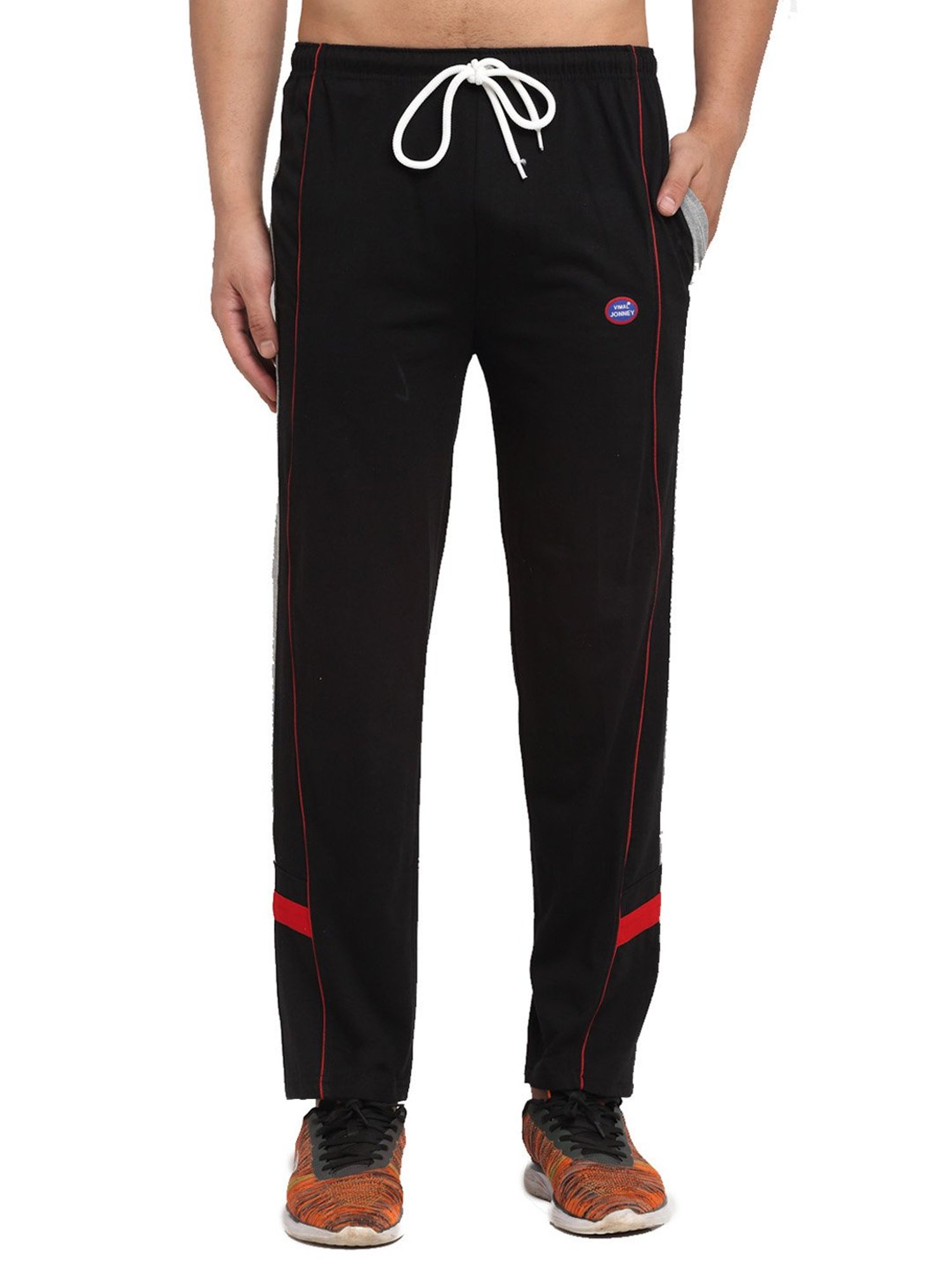 Vimal Jonney Multicolor Cotton Mid Rise Trackpants (Pack of 3)