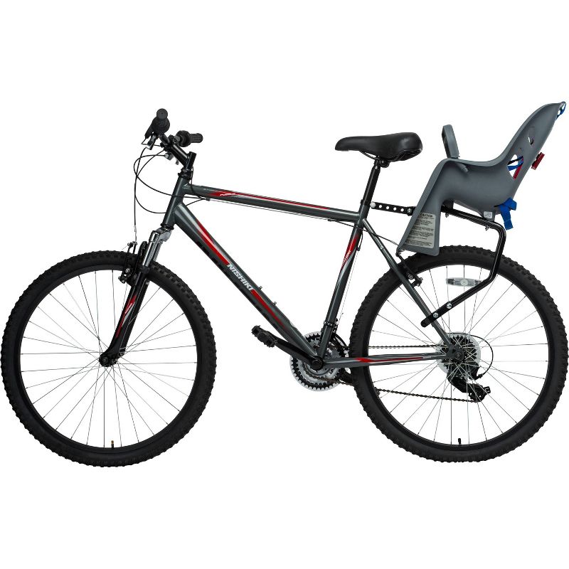 Tow Tuff TTF-2762ACBR Heavy Duty 2-in-1 Aluminum Automotive Cargo Luggage Carrier with Bike Hitch Rack