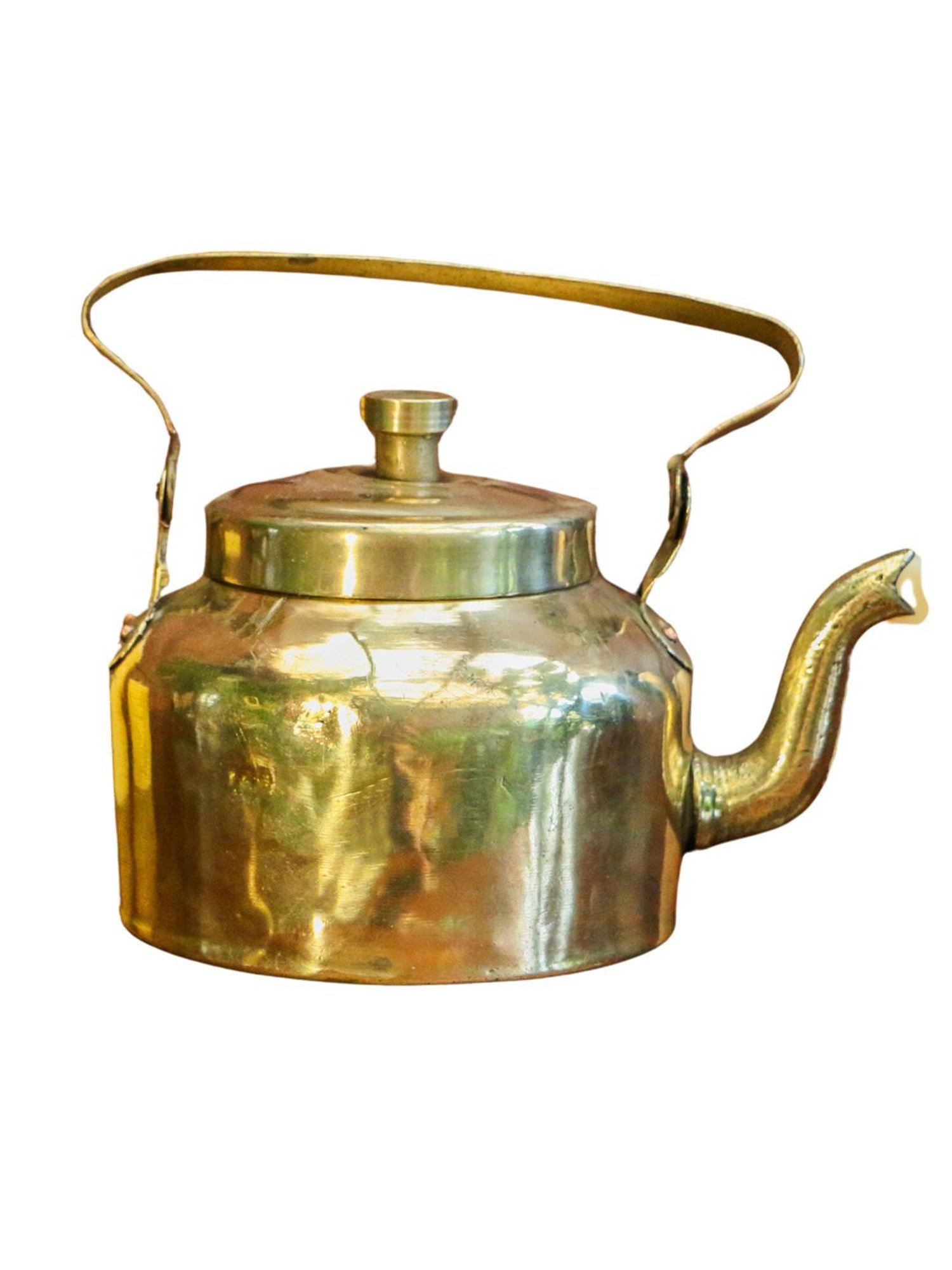 Ambi Vintage Brass Kettle - A Collector'S Item !
