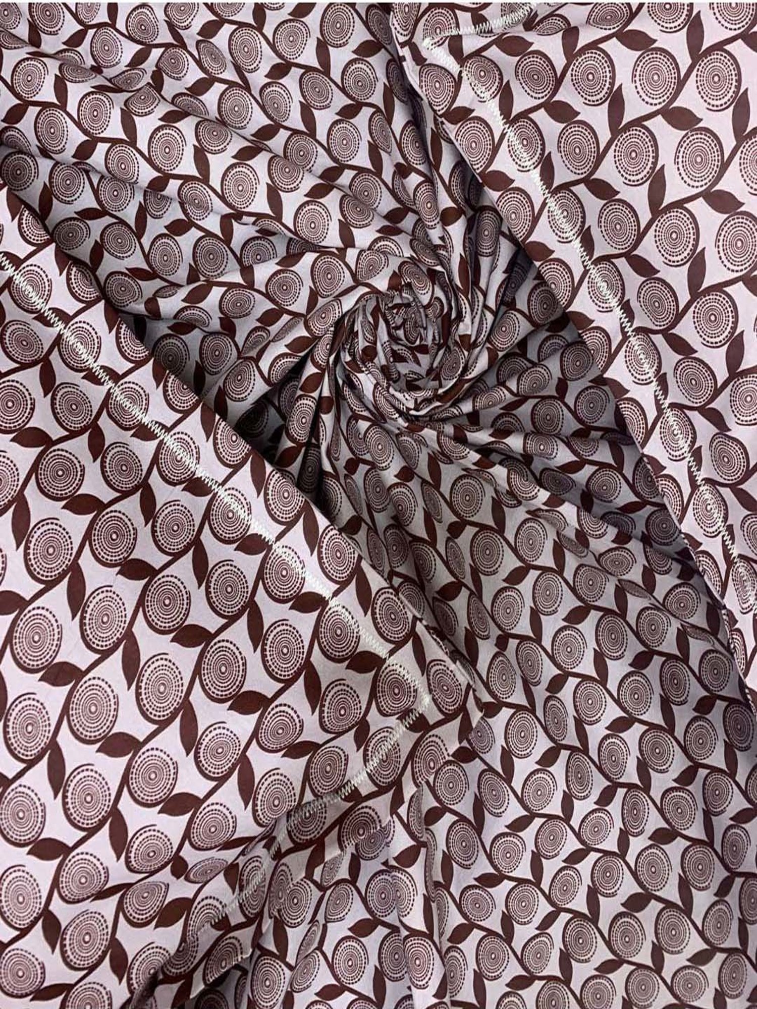 BELLA CASA Cuddle Floral Pink 150 TC Cotton Single Bedsheet with 1 Pillow Cover