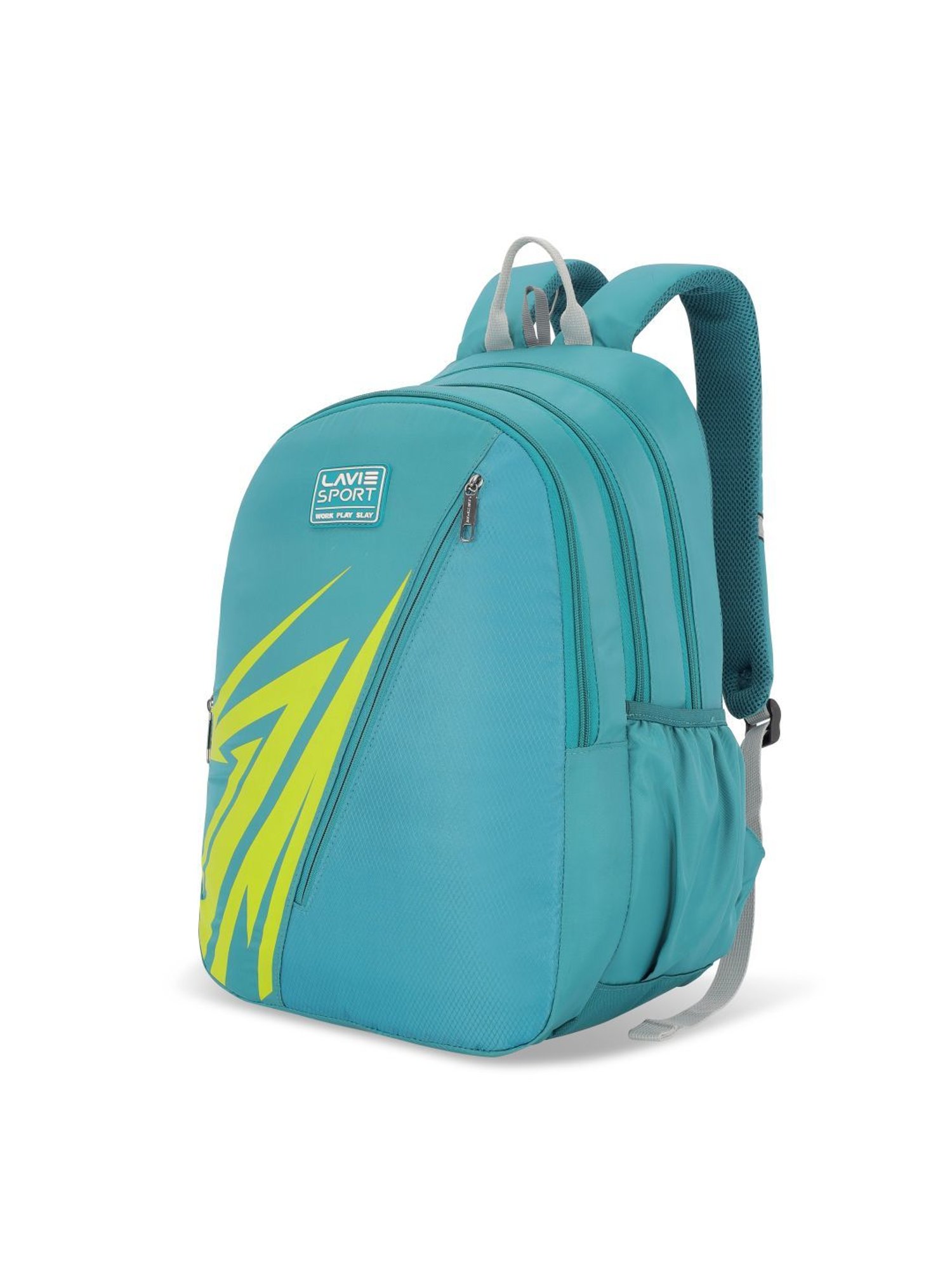 LAVIE SPORT Teal Printed Laptop Backpack