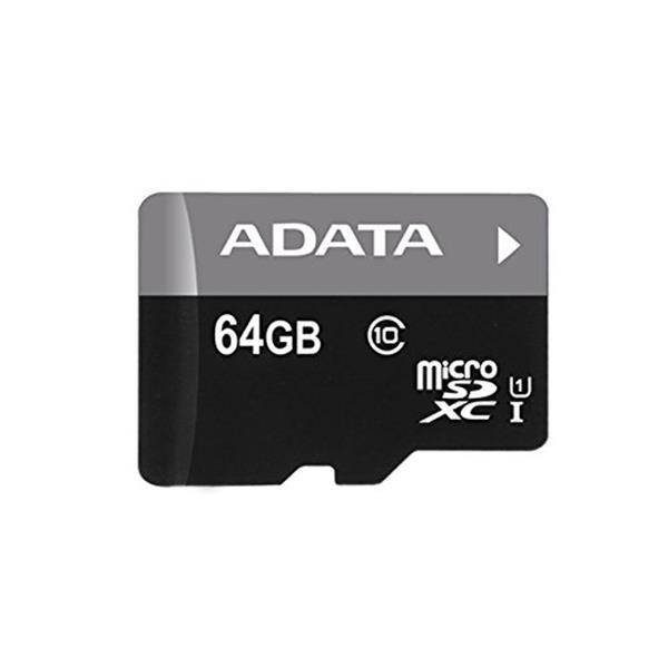 ADATA AUSDX64GUICL10-RA1 Premier 64 GB micro SDHC/SDXC UHS-I U1 Memory Card with One Adapter