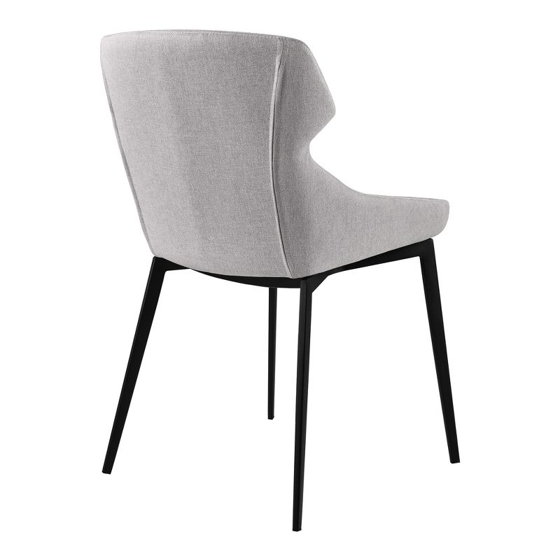 Set of 2 Kenna Modern Dining Chair Gray - Armen Living