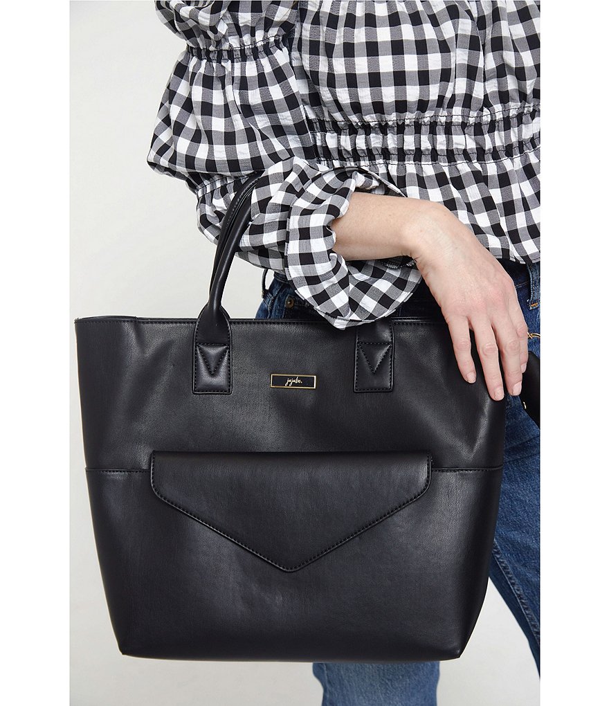 Ju-Ju-Be Eco Leather Zip Top Tote Bag