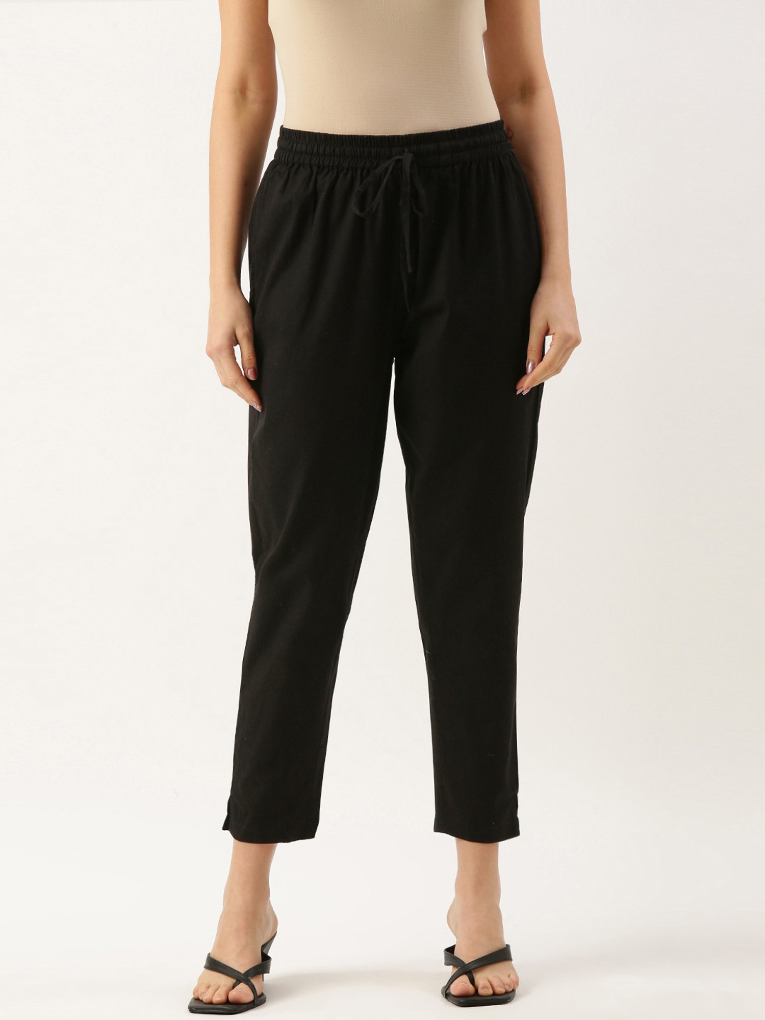 Amukti Black Pencil Pants