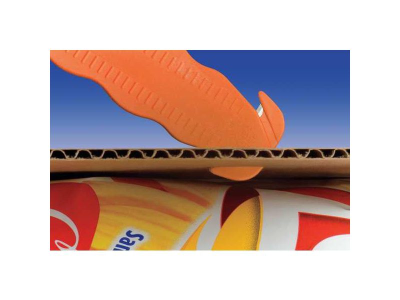 KLEVER KUTTER KCJ-1K Safety Cutter, Fixed Blade, Safety Recessed, Boxes; Film;