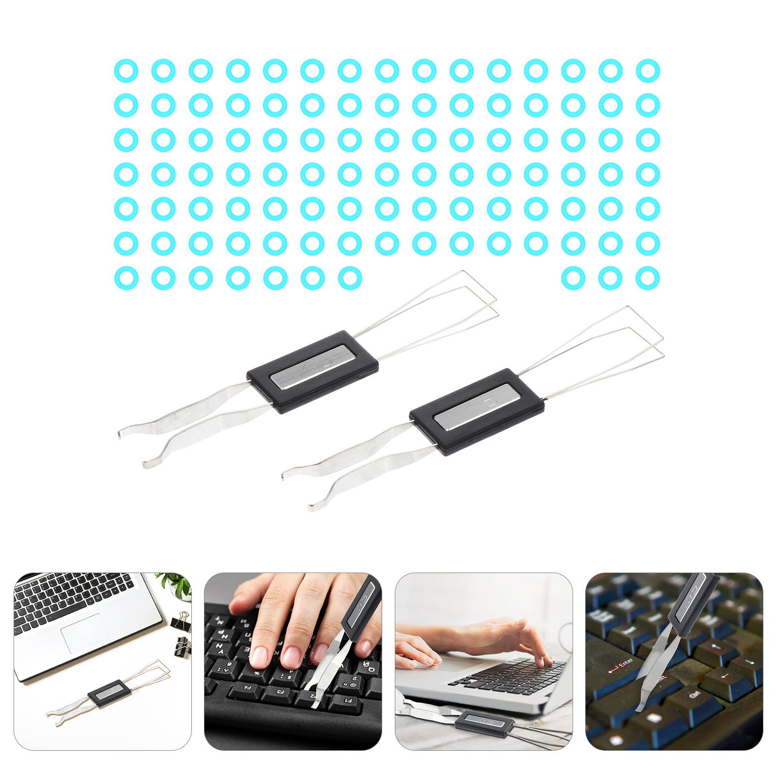 7 Keys Keyboard Plate LCD TV Accordance Keypad With IR for v59 v29 v56