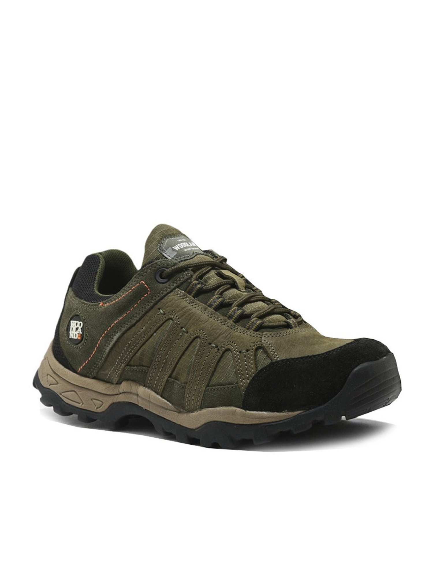 Woodland Men's Olive Outdoor Shoes