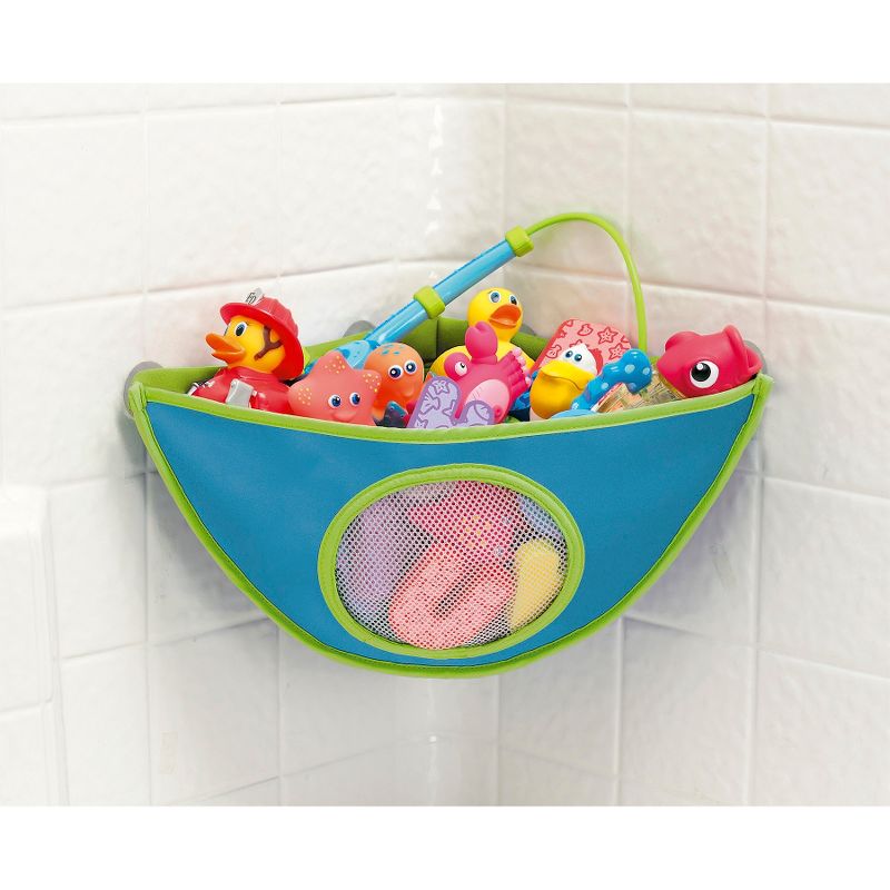 Munchkin High Dry Corner Bath Toy Organizer and Storage