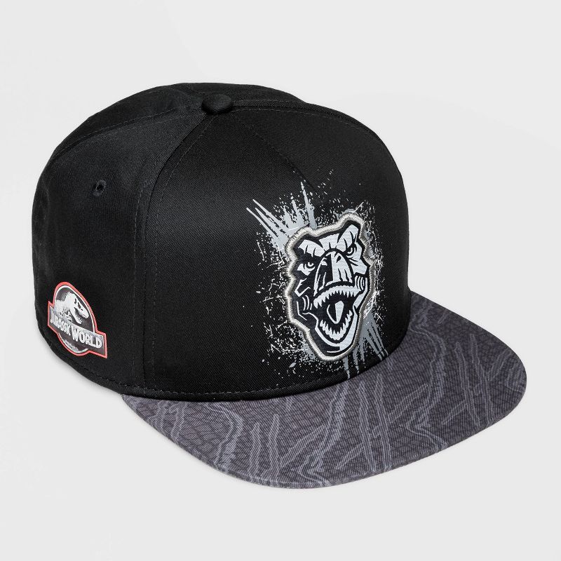 Boys' NASA Flat Brim Baseball Hat - Black