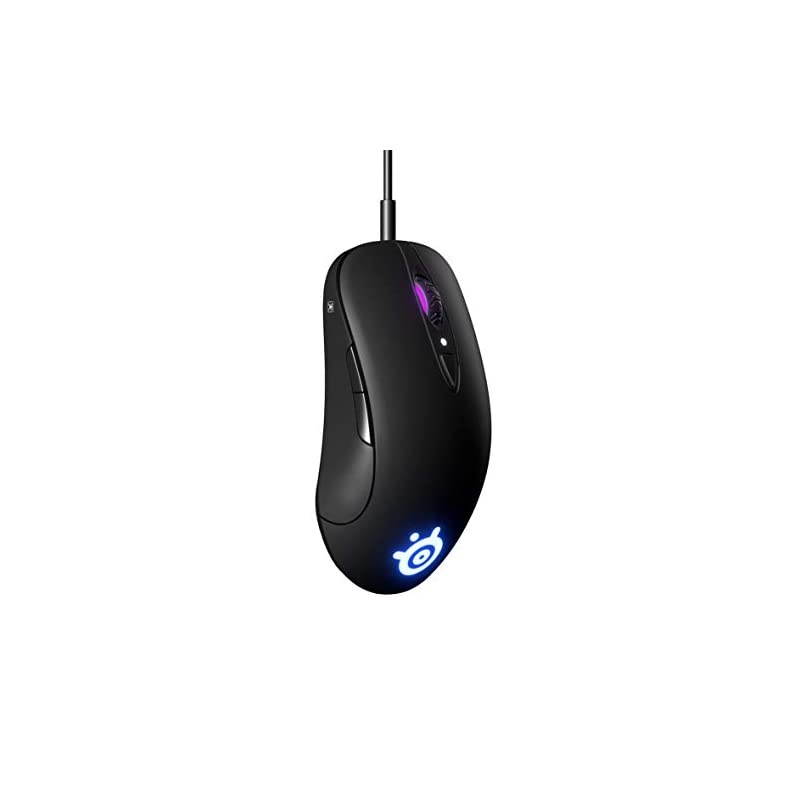 Sensei Ten Gaming Mouse &ndash; 18,000 CPI TrueMove Pro Optical Sensor &ndash; Ambidextrous Design &ndash; 8 Programmable Buttons &ndash; 60M Click Mechanical Switches &ndash; RGB Lighting