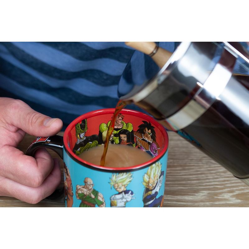 Just Funky Dragon Ball Z Heroes VS Villains Ceramic Character Coffee Mug | Holds 20 Ounces