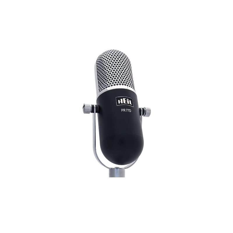 PR-77D Vintage Microphone (Desktop Bundle, Black)