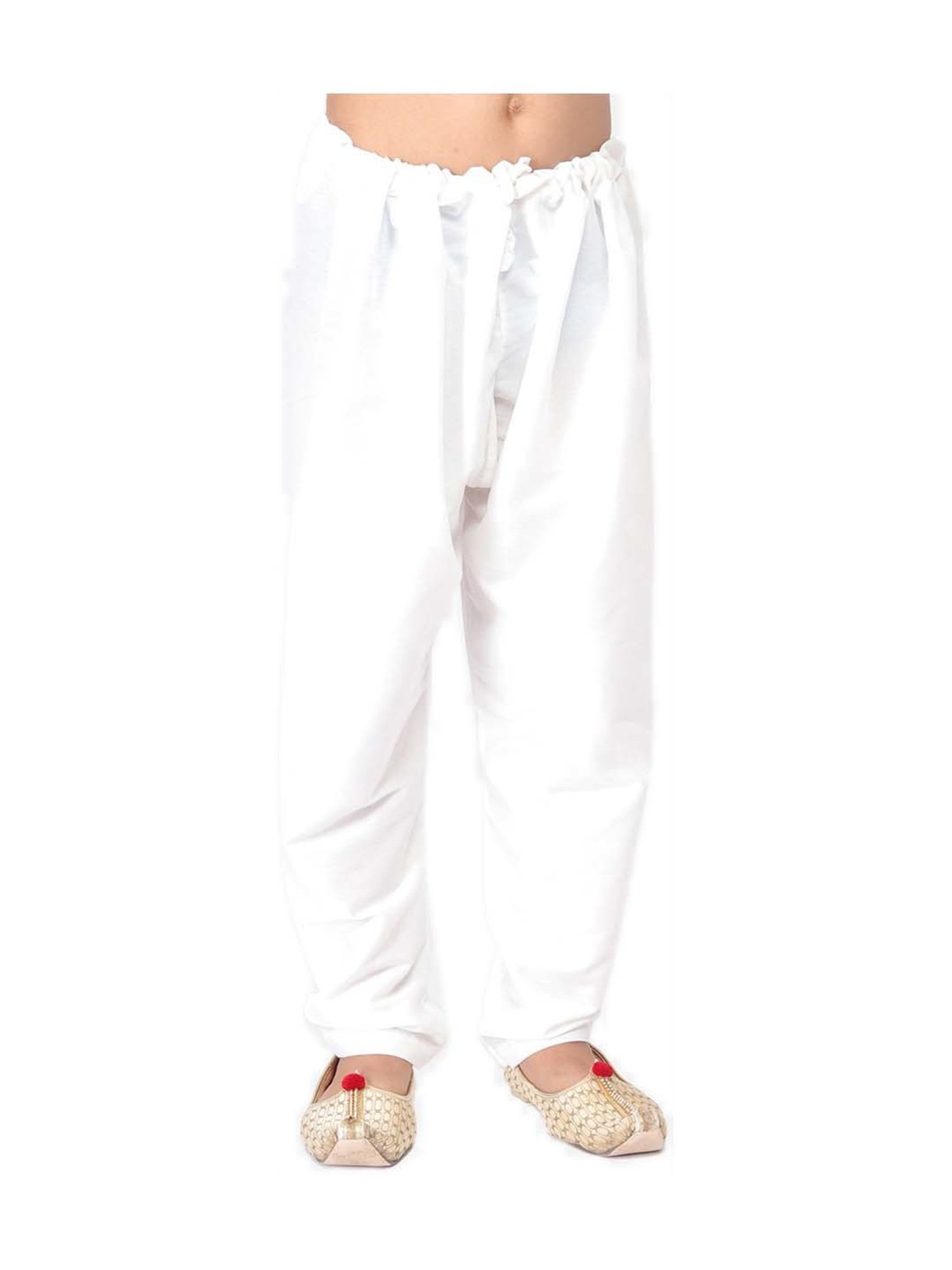 VASTRAMAY Kids Maroon Regular Fit Dhoti