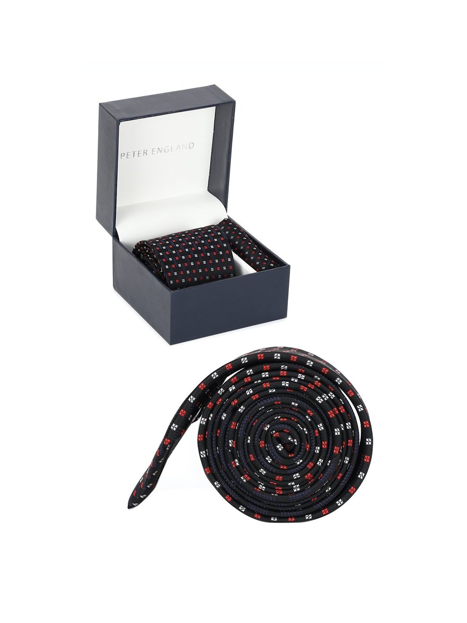 CHOKORE Red and Yellow Checks Tie