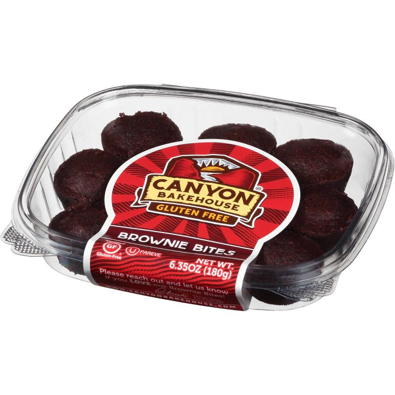 Canyon Bakehouse Gluten Free Brownie Bites - 6.35oz
