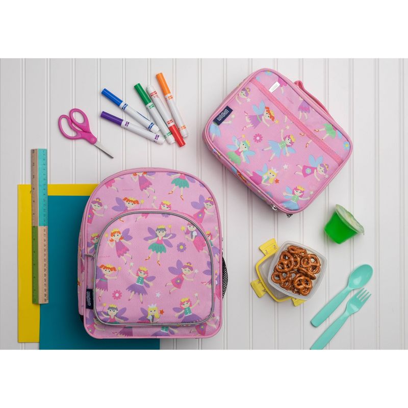 Wildkin Olive 12" Kids' Fairy Princess Pack 'n Snack Backpack