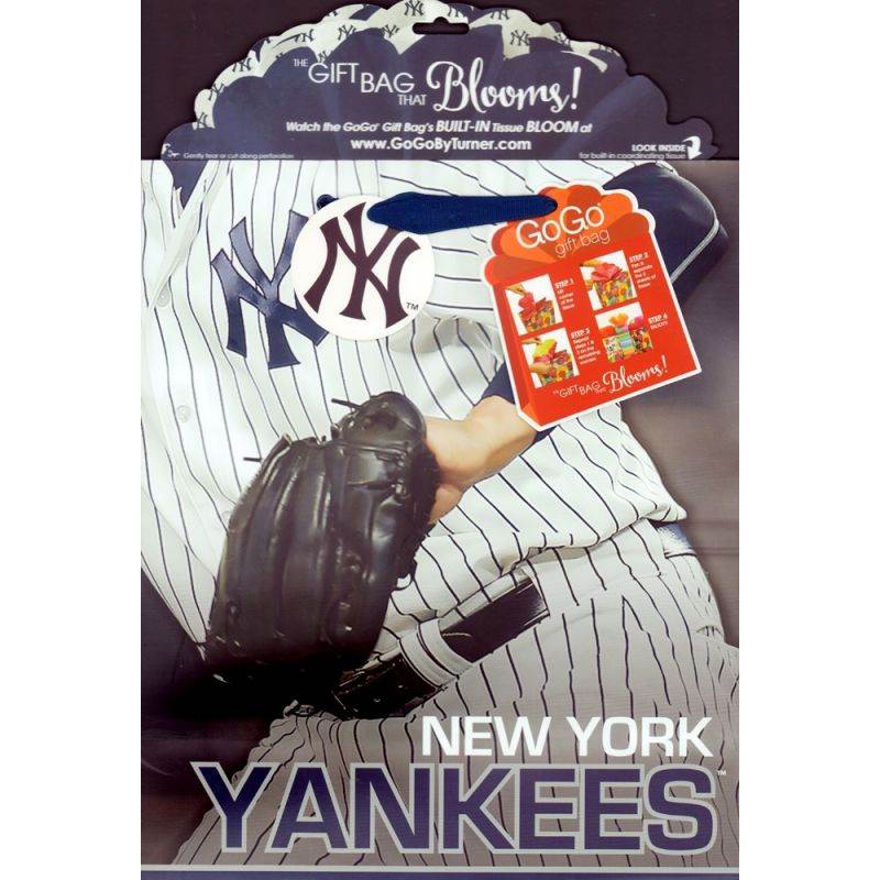 New York Yankees Large Gogo Gift Bag, New York Yankees by Lang Companies