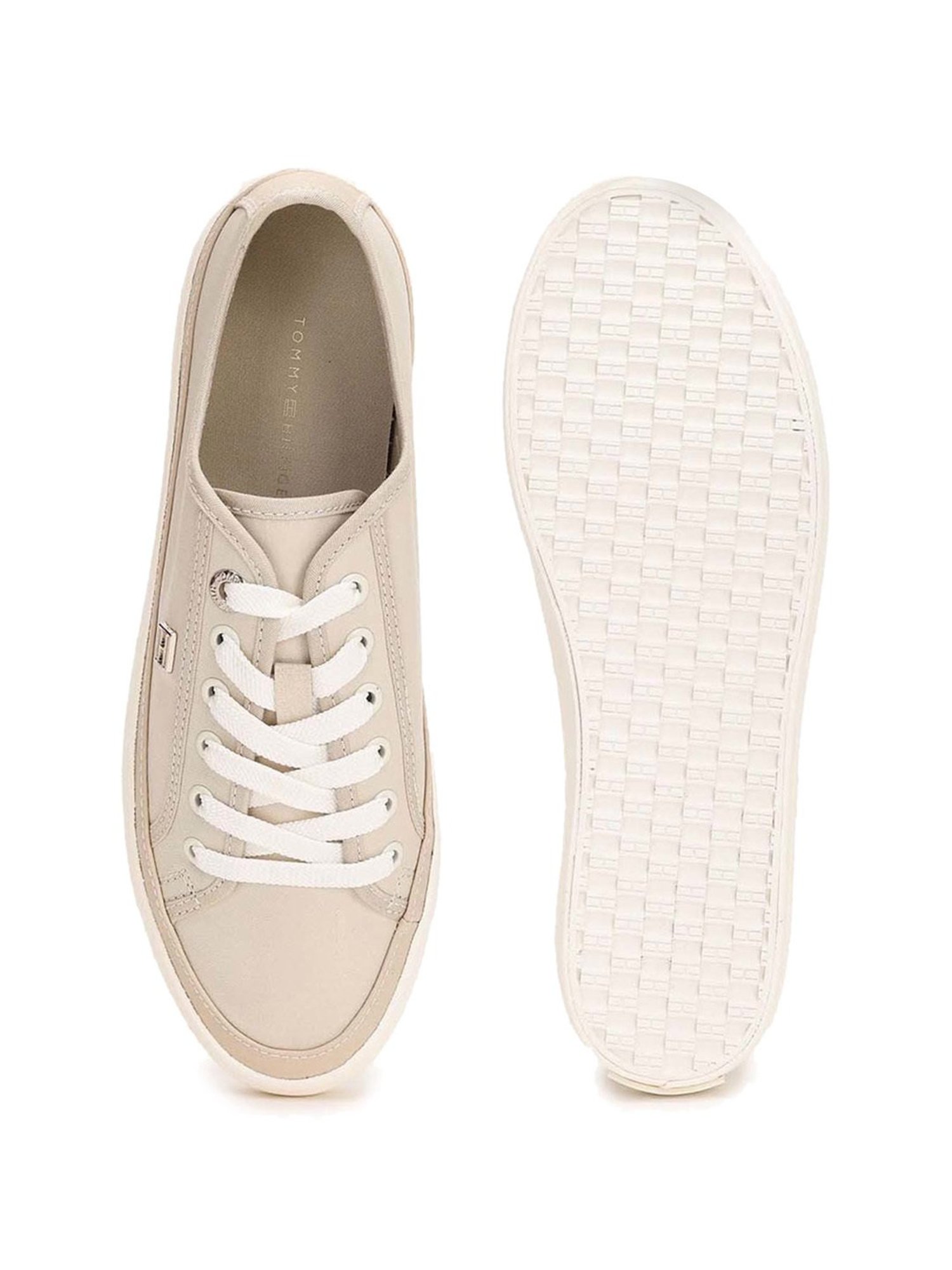 Tommy Hilfiger Women's Khaki Casual Sneakers