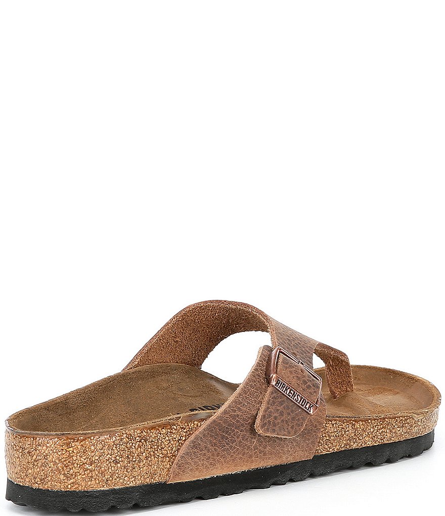 Birkenstock Men's Como Leather Thong Sandals