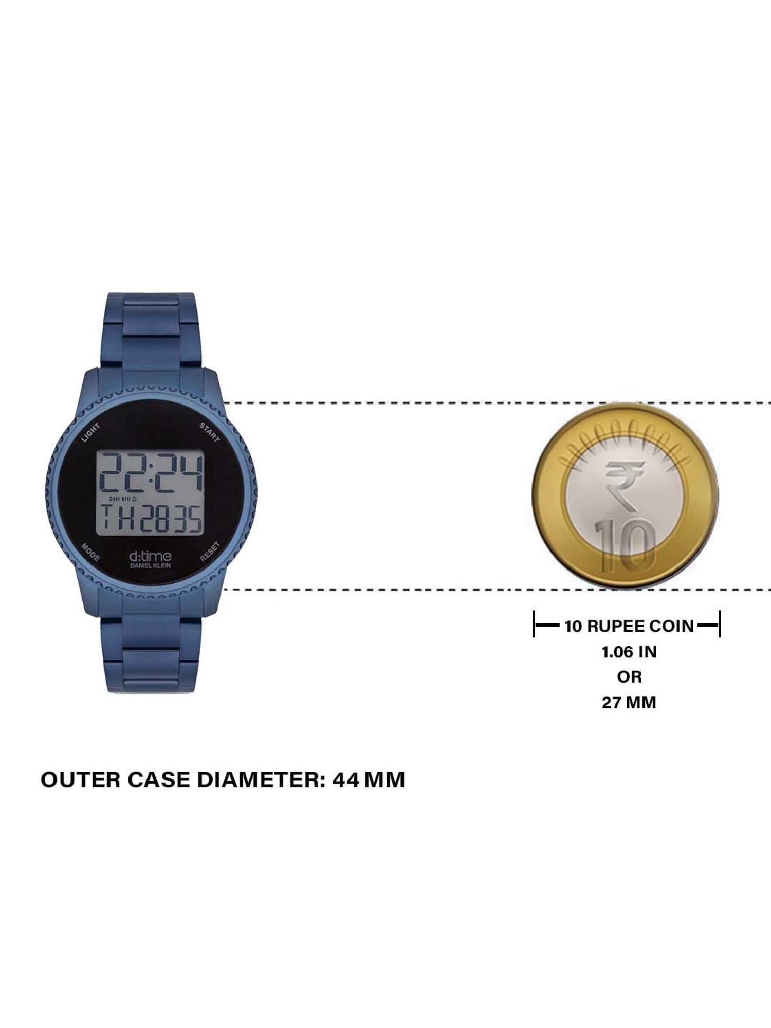 Daniel Klein DK.1.12639-4 D-Time Digital Watch for Men