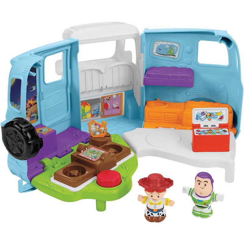 Fisher-Price Little People Disney Pixar Toy Story 4 Jessie's Campground Adventure Playset