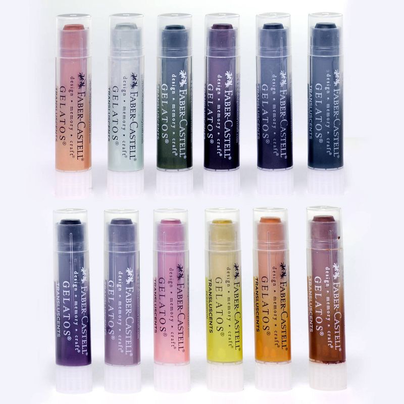 Faber-Castell 15pc Gelatos Translucents