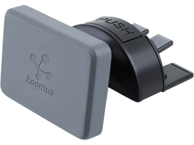 Koomus Black Pro CD-M Cradle-less Smartphone Magnetic CD-Slot Mount Ko-CD-M