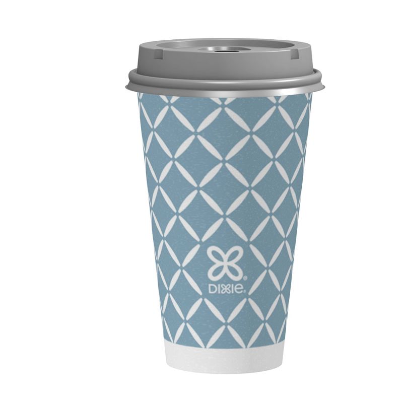 Dixie To Go Hot Beverage Cups & Lids - 22ct/16oz