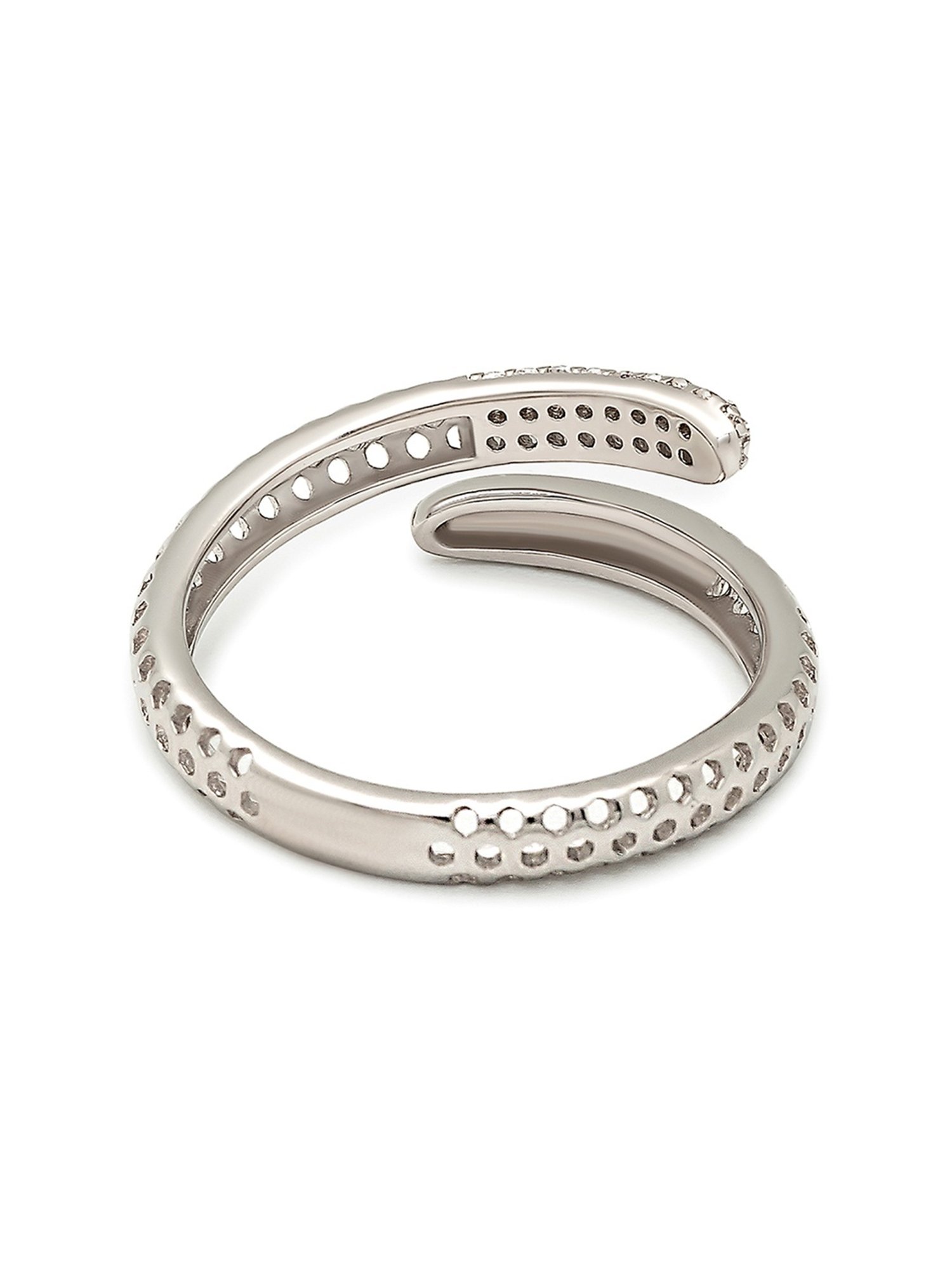 Silberry 92.5 Sterling Silver Nebula Ring