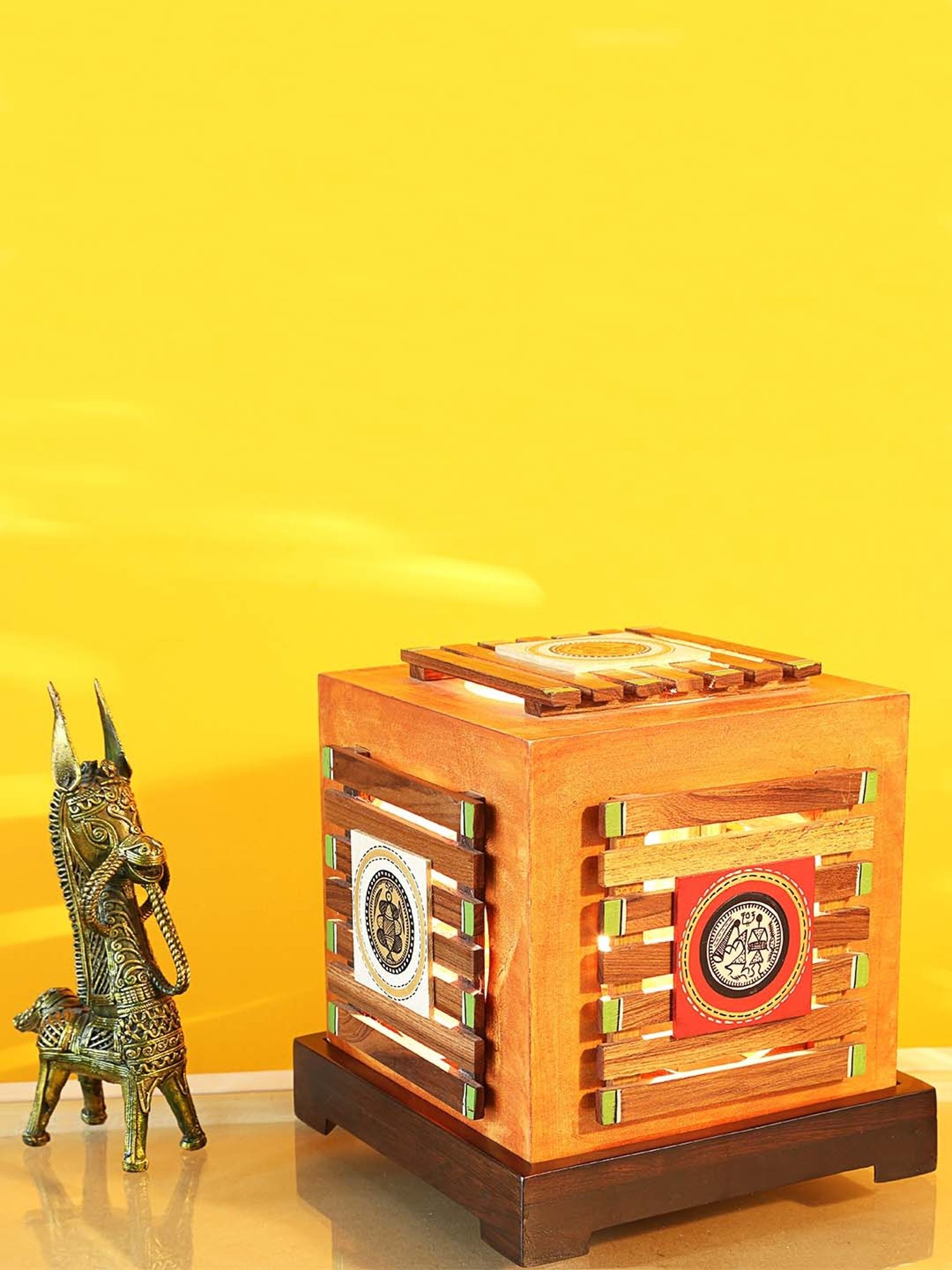 Fos Lighting 'Dish' Antique Gold & White Brass 5-In-1 Hanging Light