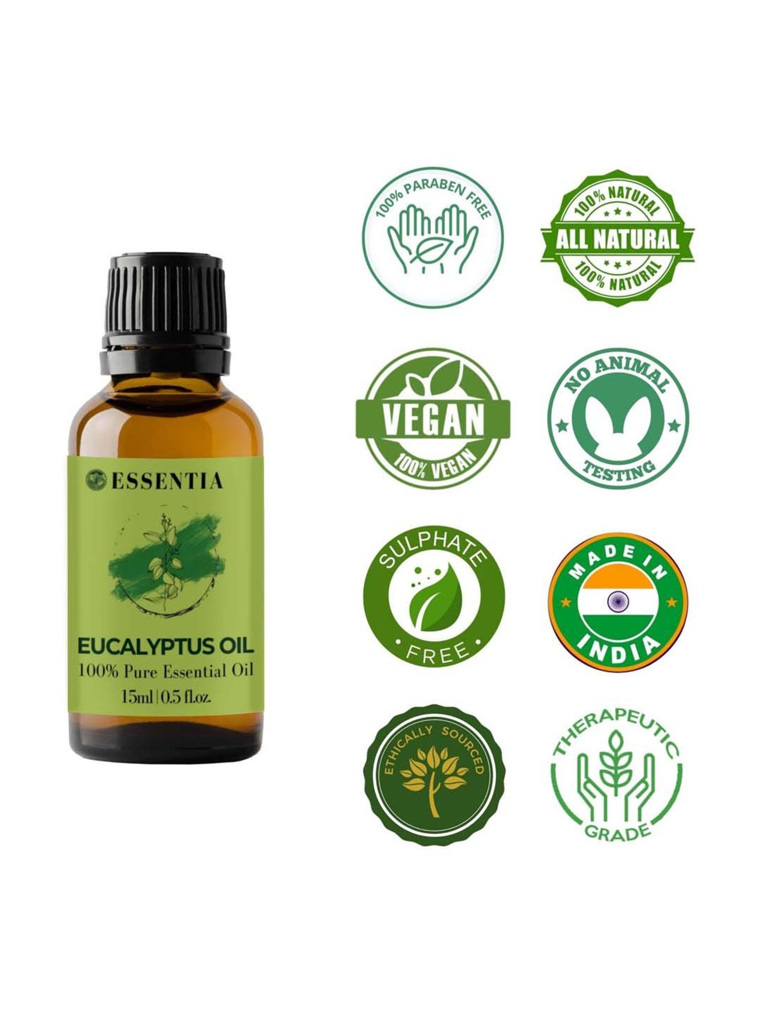 Essentia Extracts Combo of Eucalyptus & Clove Essential Oil